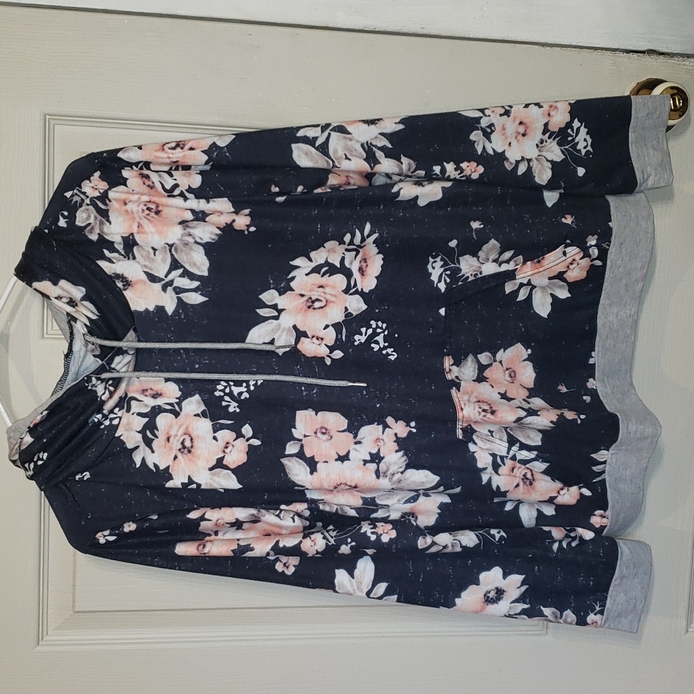 Floral Print hoodie